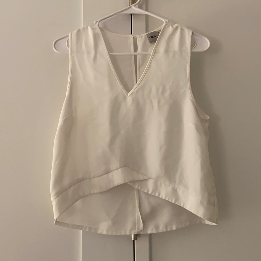 White tank top